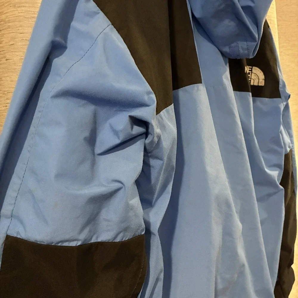Vintage The North Face Jacket Mens Large Blue Black Mountain Guide Gore-Tex 90's